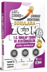 8. Sınıf T.C. İnkılap Tarihi ve Atatürkçülük LGS`de Çıkmış ve Çıkması Muhtemel Sorular - Günay Yayınları