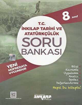 Ankara Yayıncılık 8. Sınıf T. C. İnkılap Tarihi ve Atatürkçülük Soru Bankası