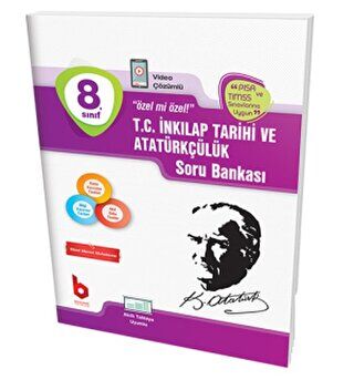 8. Sınıf T.C İnkılap Tarihi ve Atatürkçülük Soru Bankası kapağı