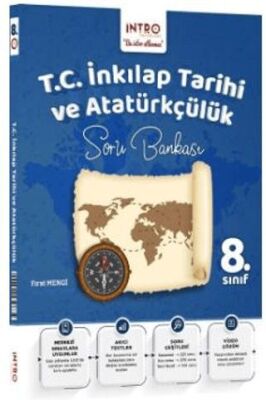 İntro Yayınları 8. Sınıf T.C. İnkılap Tarihi ve Atatürkçülük Soru Bankası - 1