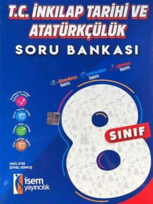 8. Sınıf T.C. İnkılap Tarihi ve Atatürkçülük Soru Bankası - 1