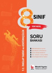 8. Sınıf T.C. İnkılap Tarihi ve Atatürkçülük Soru Bankası - Bilimetik Yayınları