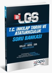 LGS T.C İnkılap Tarihi ve Atatürkçülük Soru Bankası - Çapa Yayınları