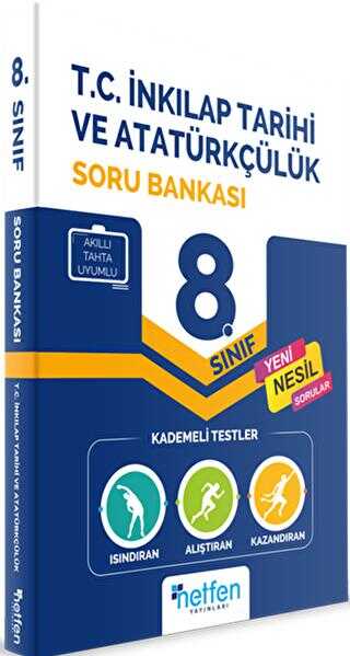 Netfen Yayınları 8. Sınıf T.C. İnkılap Tarihi ve Atatürkçülük Soru Bankası