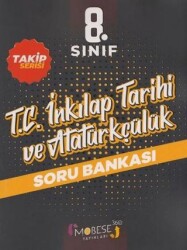 8. Sınıf T.C. İnkılap Tarihi ve Atatürkçülük Takip Serisi Soru Bankası - Mobese 360 Yayınları