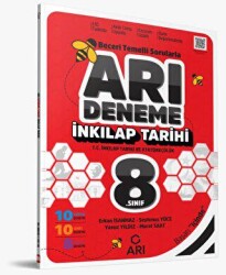Arı Yayıncılık 8. Sınıf T.C. İnkılap Tarihi ve Atatürkçülük Deneme - Arı Yayıncılık
