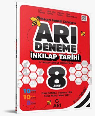 Arı Yayıncılık 8. Sınıf T.C. İnkılap Tarihi ve Atatürkçülük Deneme - 1