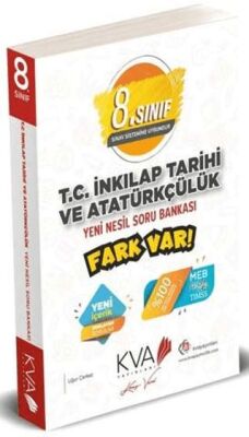 8. Sınıf T.C. İnkılap Tarihi ve Atatürkçülük Yeni Nesil Soru Bankası Fark Var - 1