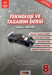 8. Sınıf Teknoloji ve Tasarım Dersi Akıllı Defter - Yetsis Yayınları