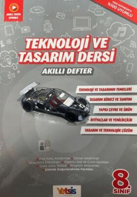 8. Sınıf Teknoloji ve Tasarım Dersi Akıllı Defter - 1