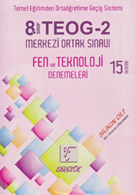 8. Sınıf TEOG-2 Fen ve Teknoloji Denemeleri 15 Deneme 2. Dönem Okula Sevkiyat Yapılacakdır. - 1