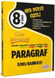 8. Sınıf Tüm Branşlar Paragraf Soru Bankası - Editör Yayınevi