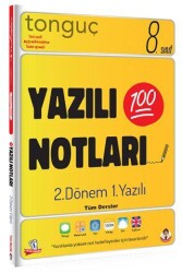 Tonguç Akademi 8. Sınıf Yazılı Notları 2. Dönem 1. Yazılı - Tonguç Akademi