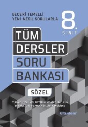 8. Sınıf Tüm Dersler Beceri Temelli Soru Bankası Sözel - Tudem Yayınları - Bayilik