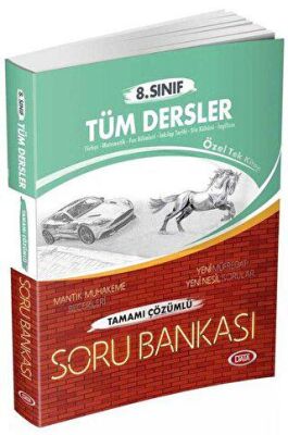 Data Yayınları 8. Sınıf Tüm Dersler Çözümlü Soru Bankası - 1