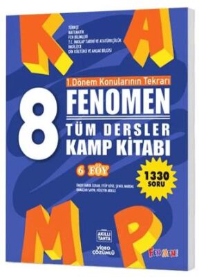 8. Sınıf Tüm Dersler Kamp Kitabı - 1