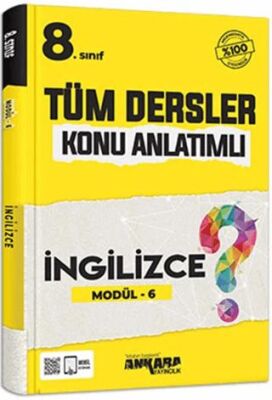 8. Sınıf Tüm Dersler Konu Anlatımlı İngilizce Modül 6 - 1
