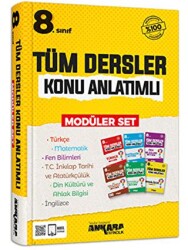 8. Sınıf Tüm Dersler Konu Anlatımlı Modüler Set - Ankara Yayıncılık