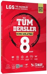 Sınav Yayınları 8. Sınıf Tüm Dersler Konu Anlatımlı - Sınav Yayınları