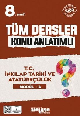 Ankara Yayıncılık 8. Sınıf T.C. İnkılap Tarihi ve Atatürkçülük Modül-4 - 1