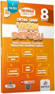 8. Sınıf Tüm Dersler Ortak Sınav 1. Dönem 2. Yazılı - 1