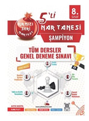 8. Sınıf Tüm Dersler Genel Deneme Sınavı Şampiyon - 1