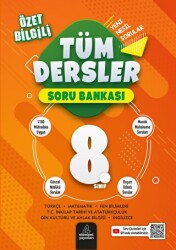 4 Element Yayınları 8. Sınıf Tüm Dersler Soru Bankası - 4 Element Yayınları