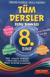 Gönül Yayıncılık 8. Sınıf Tüm Dersler Soru Bankası - Gönül Yayıncılık