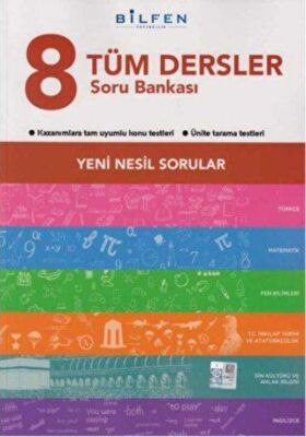 Bilfen Yayıncılık 8. Sınıf Tüm Dersler Soru Bankası - 1