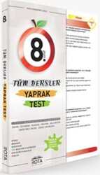8. Sınıf Tüm Dersler Yaprak Test - Rty Rota Yayınları