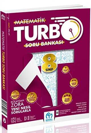 Model Eğitim Yayıncılık 8. Sınıf Turbo Matematik Soru Bankası