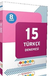 Deneme Dükkanı 8. Sınıf Türkçe 15 Deneme Yayınları - Deneme Dükkanı