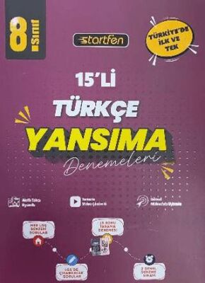 8. Sınıf Türkçe 15`li Yansıma Denemeleri - 1