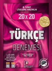 8. Sınıf Türkçe 20 x 20 Deneme - Edebiyat Sokağı Yayınları