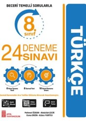8. Sınıf Türkçe 24 Deneme Sınavı - Ata Yayıncılık