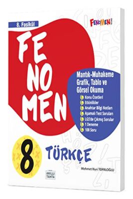 Fenomen Yayınları 8. Sınıf Türkçe 8. Fasikül Fenomen Yayınları - 1
