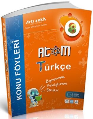 Artı Zeka Yayınları 8. Sınıf Atom Türkçe Konu Föyleri - 1