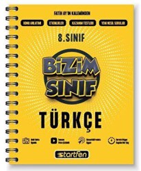 Startfen Yayınları 8. Sınıf Türkçe Bizim Sınıf Defter - Startfen Yayınları