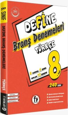 8. Sınıf Türkçe Define Branş Denemeleri - 1