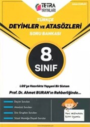 8. Sınıf Türkçe Deyimler ve Atasözleri Soru Bankası - Tetra Yayınları