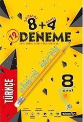 Startfen Yayınları 8. Sınıf LGS Türkçe 8 + 4 Elmas Serisi Deneme - Startfen Yayınları