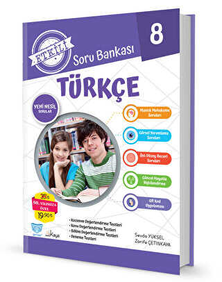 Gendaş Yayınları 8. Sınıf Türkçe Etkili Soru Bankası