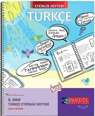8. Sınıf Türkçe Etkinlik Defteri - 1