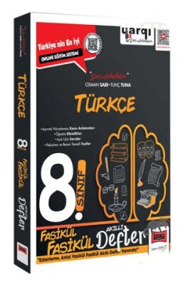 8. Sınıf Türkçe Fasikül Fasikül Akıllı Defter - 1