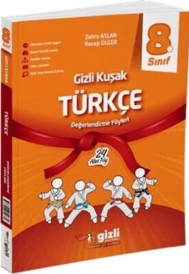 Gizli Yayınları 8. Sınıf Türkçe Gizli Kuşak Değerlendirme Föyleri - 1