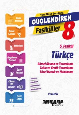 Ankara Yayıncılık 8. Sınıf Türkçe Güçlendiren 5. Fasikül - 1