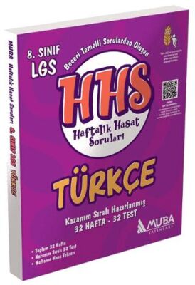 Muba Yayınları 8. Sınıf Türkçe Haftalık Hasat Soruları - 1