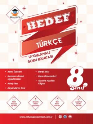 Zeka Küpü Yayınları 8. Sınıf Türkçe Hedef Uygulamalı Soru Bankası - 1