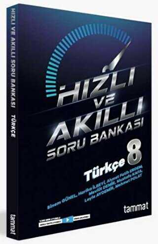 Tammat Yayıncılık 8. Sınıf Türkçe Hızlı ve Akıllı Soru Bankası