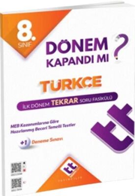 8. Sınıf Türkçe İlk Dönem Tekrar Fasikülü - 1